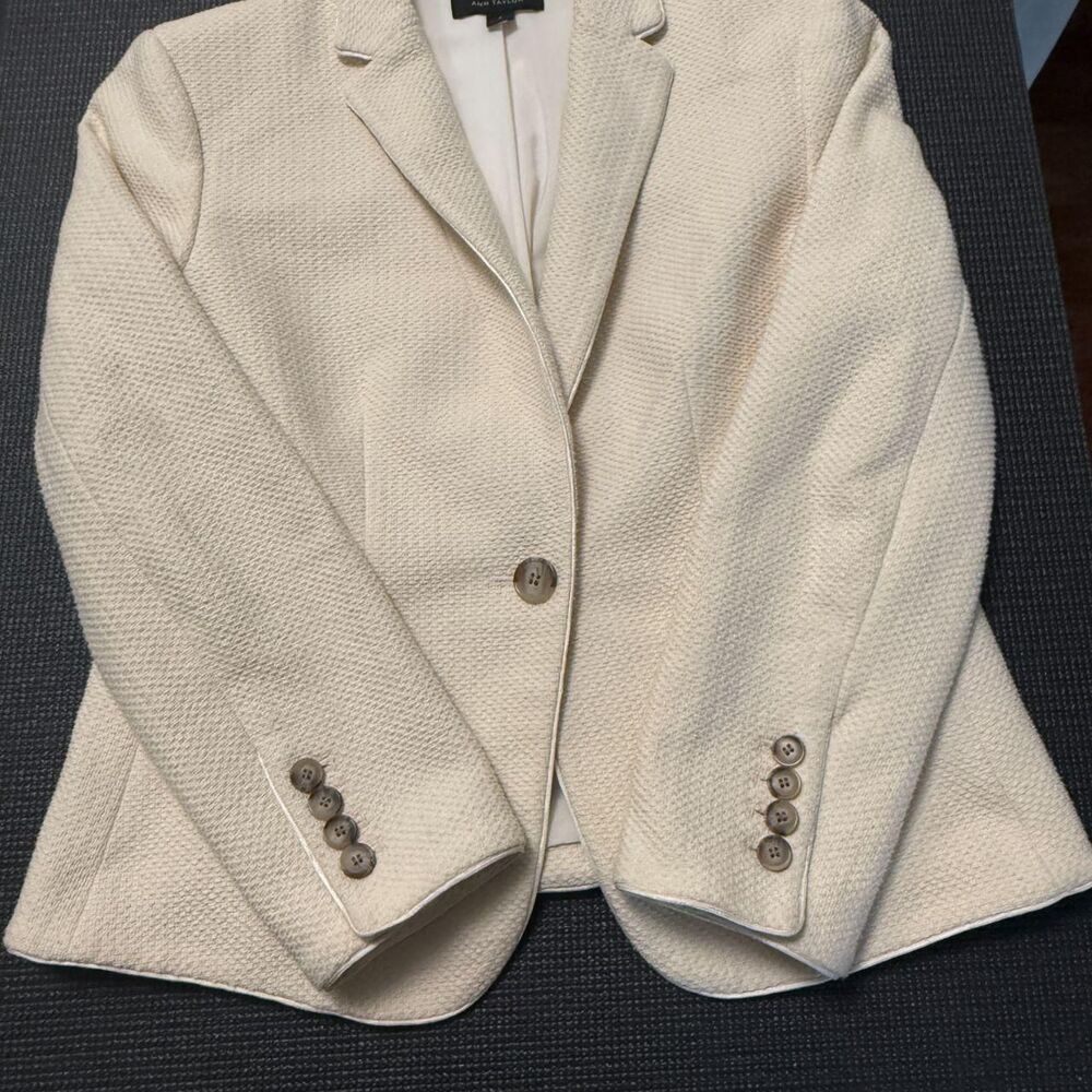 Ann-taylor Women's Cream Tailored-jackets